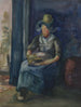 Frau niederländisch sitzend - Dorothea Adelheid Dreier — Ansicht des Kunstwerks