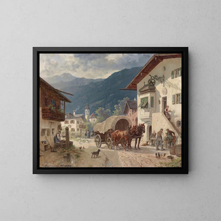 Dsir Thomassin - Rast vor dem Wirtshaus.webp
