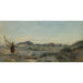Reproduktion des Gemäldes Dunkerque Gemälde. Eine Garnelenfischerin von Jean-Baptiste-Camille Corot