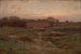 Landschaftsgemälde mit Schafen im Tal - Dwight William Tryon — Ansicht des Kunstwerks