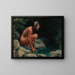L'Esprit de la piscine - Eanger Irving Couse — gerahmtes Bild an der Wand