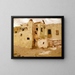 Pueblo de Walpi - Eanger Irving Couse — gerahmtes Bild an der Wand