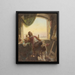 Im Atelier der Künstler - Eberhard Stammel — gerahmtes Bild an der Wand