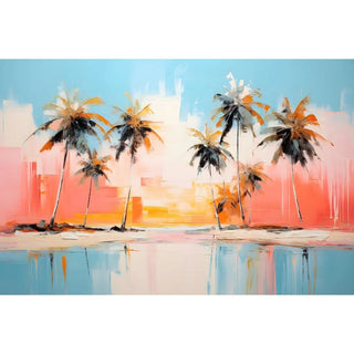 Éclat Tropical | Reproduction Affiche vintage
