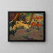Vor der Aufführung - Edgar Degas — gerahmtes Bild an der Wand