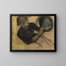 Bei der Hutmacherin - Edgar Degas — gerahmtes Bild an der Wand