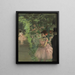 Tänzer hinter den Kulissen - Edgar Degas — gerahmtes Bild an der Wand
