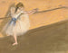 Tänzerin an der Stange - Edgar Degas — Ansicht des Kunstwerks