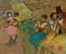 Tänzerinnen hinter den Kulissen der Oper - Edgar Degas — Ansicht des Kunstwerks