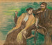Skizze für ein Porträt von M. und Mme Louis Rouart - Edgar Degas — Ansicht des Kunstwerks