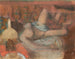 Frau nackt liegend - Edgar Degas — Ansicht des Kunstwerks