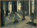 La Répétition au foyer de la danse - Edgar Degas — Ansicht des Kunstwerks