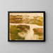 Berglandschaft - Edgar Degas — gerahmtes Bild an der Wand