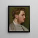 Portrait de Paul Valpinçon - Edgar Degas — gerahmtes Bild an der Wand