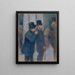 Edgar Degas - Portraits at the Stock Exchange (Case Conflict).webp