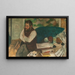 Portrait de Diego Martelli - Edgar Degas — gerahmtes Bild an der Wand