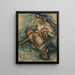 Tänzerin russisch - Edgar Degas — gerahmtes Bild an der Wand