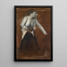 Reproduktion des Gemäldes Figur weiblich stehend mit entblößtem Oberkörper junge Frau bei ihrer Toilette - Edgar Degas