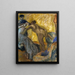 Die Tasse heißer Schokolade - Edgar Degas — gerahmtes Bild an der Wand