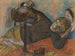 Die Modistin - Edgar Degas — Ansicht des Kunstwerks