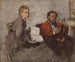 Violonistin und junge Frau - Edgar Degas — Ansicht des Kunstwerks
