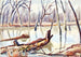 Rock Creek im Winter - Edgar Nye — Ansicht des Kunstwerks
