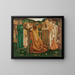 W: Arthur à Camelyard - Edgar W. Davies — gerahmtes Bild an der Wand