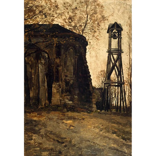Edmond Charles Joseph Yon - Le chevet de lglise SaintPierredeMontmartre.webp