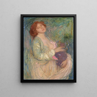 Edmond Francois AmanJean - Woman with Vase.webp