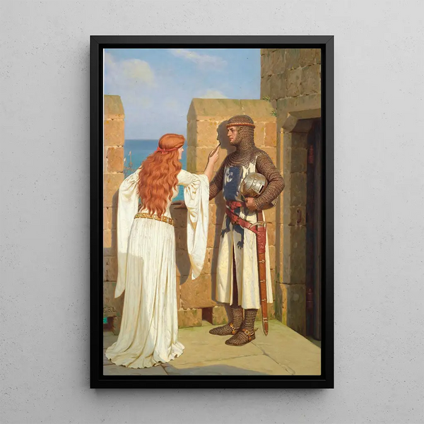 Reproduktion des Gemäldes L'Ombre - Edmund Blair Leighton