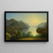 Ansicht des Hudsons bei West Point - Edmund C. Coates — gerahmtes Bild an der Wand