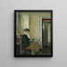 Joséphine tricote - Edmund Charles Tarbell — gerahmtes Bild an der Wand