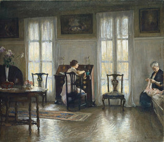Mutter und Maria - Edmund Charles Tarbell — Ansicht des Kunstwerks