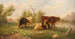 Vaches au pâturage - Edmund Mahlknecht — Ansicht des Kunstwerks