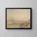 Eine Ansicht der London Bridge - Edmund Walker — gerahmtes Bild an der Wand