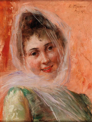 Edoardo Tofano - A Young Parisian Woman.webp