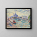 Vue de Paris, Notre-Dame - Édouard-Jean Dambourgez — gerahmtes Bild an der Wand