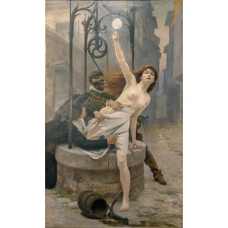 Edouard Bernard DebatPonsan - Truth coming out of the Well.webp