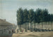 Hospice de Bicêtre la cour des paisibles - Édouard Bertin — Ansicht des Kunstwerks