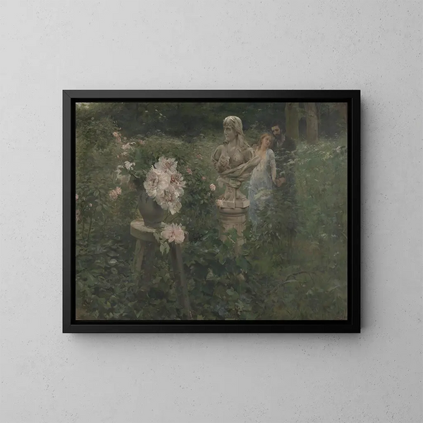 Le Paradou après Émile Zola - Édouard Dantan — gerahmtes Bild an der Wand
