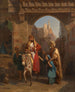 Junge Bettlerin in einer Straße Kairos - Édouard Girardet — Ansicht des Kunstwerks