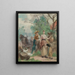 Jugend - Édouard Vimont — gerahmtes Bild an der Wand