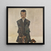 Eduard Kosmack - Egon Schiele — gerahmtes Bild an der Wand