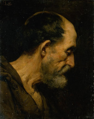 Eduard Ballo - Head Study Of An Old Man Eduard Ballo.webp