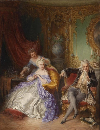Eduard Ender - Galante Szene.webp