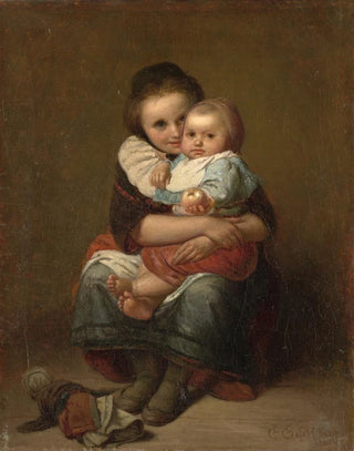 Eduard Geselschap - The two sisters.webp