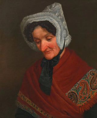 Eduard Gurk - Weibliches Portrt angebl Mutter des Malers Eduard Gurk.webp