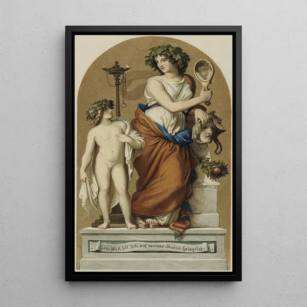 Eduard Julius Friedrich Bendemann - Thalia.webp