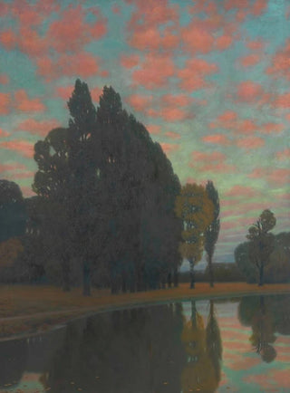 Eduard Kasparides - Glhwolken Pratermotiv.webp