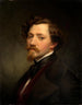 Portrait des Malers Louis Coblitz - Eduard Magnus — Ansicht des Kunstwerks